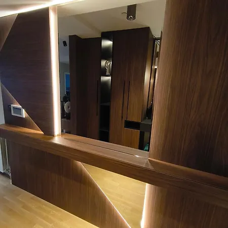 Luxury Panoramic Apartment Free Parking Fireplace Апартаменты Скопье