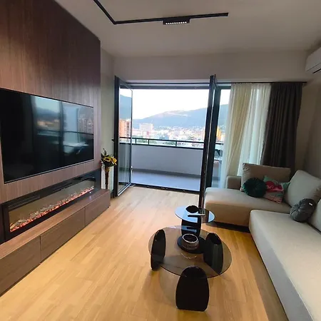 Luxury Panoramic Apartment Free Parking Fireplace Апартаменты *