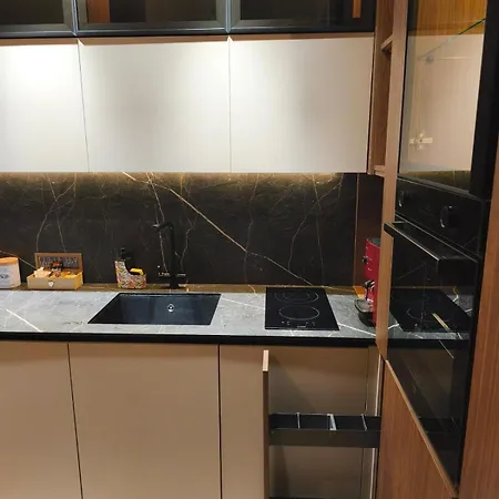 Luxury Panoramic Apartment Free Parking Fireplace *