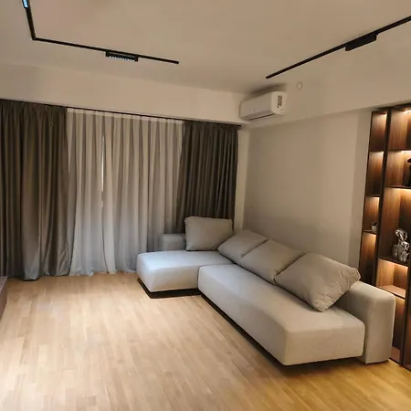 Апартаменты Luxury Panoramic Apartment Free Parking Fireplace