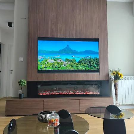 Luxury Panoramic Free Parking Fireplace Διαμέρισμα